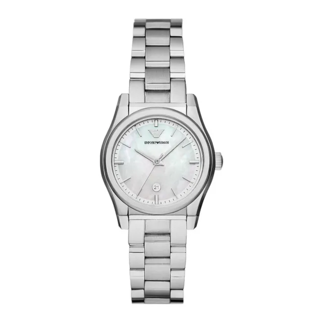Emporio Armani Orologio Donna 32 mm Argento Perla