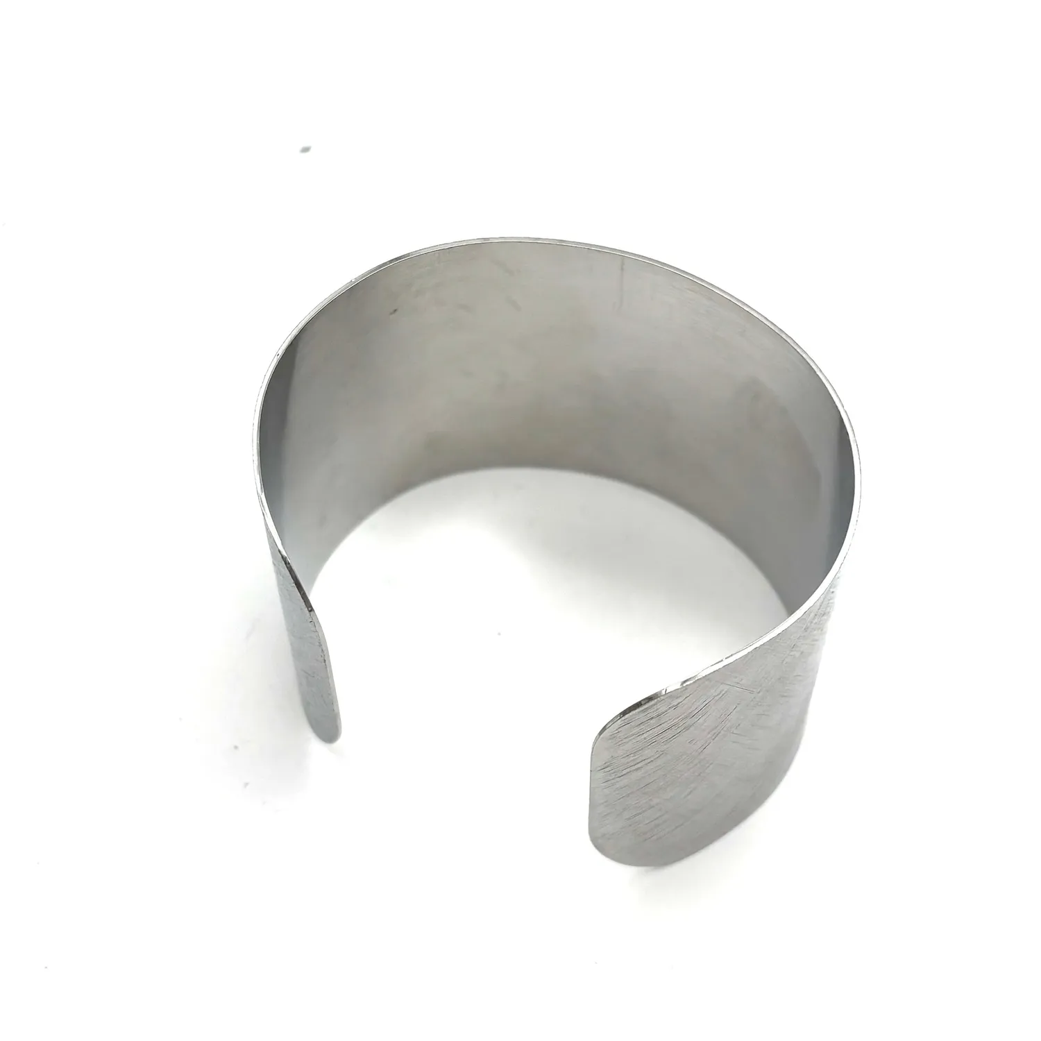 Ornamenta Madonna bracciale fascia acciaio regolabile
