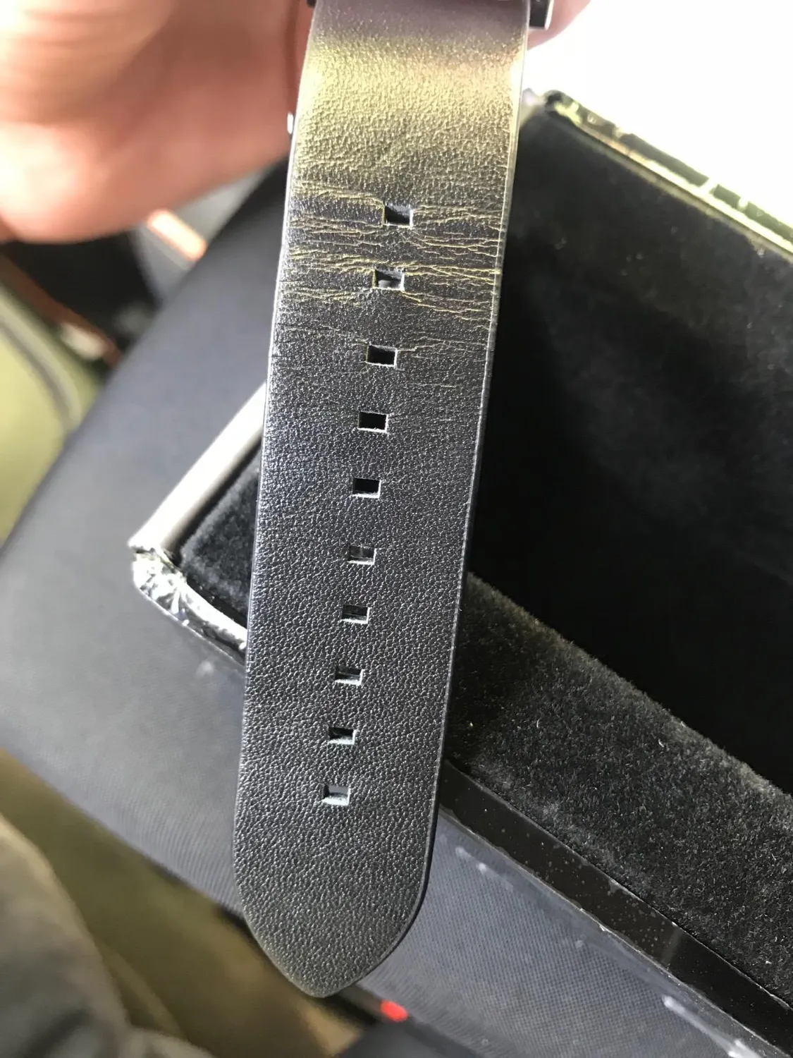 Emporio Armani Orologio Uomo Nero e Blu Cronografo 46 mm