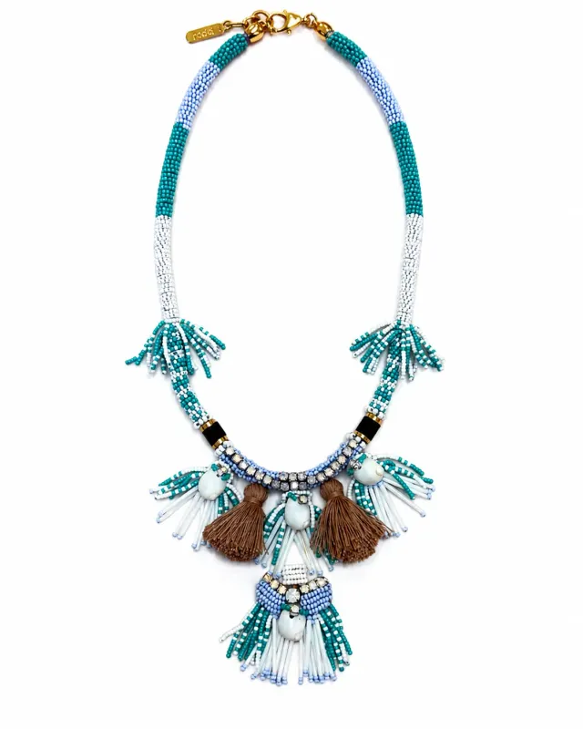 Rada Nomad Sky Collana Turchese Nappine Cotone