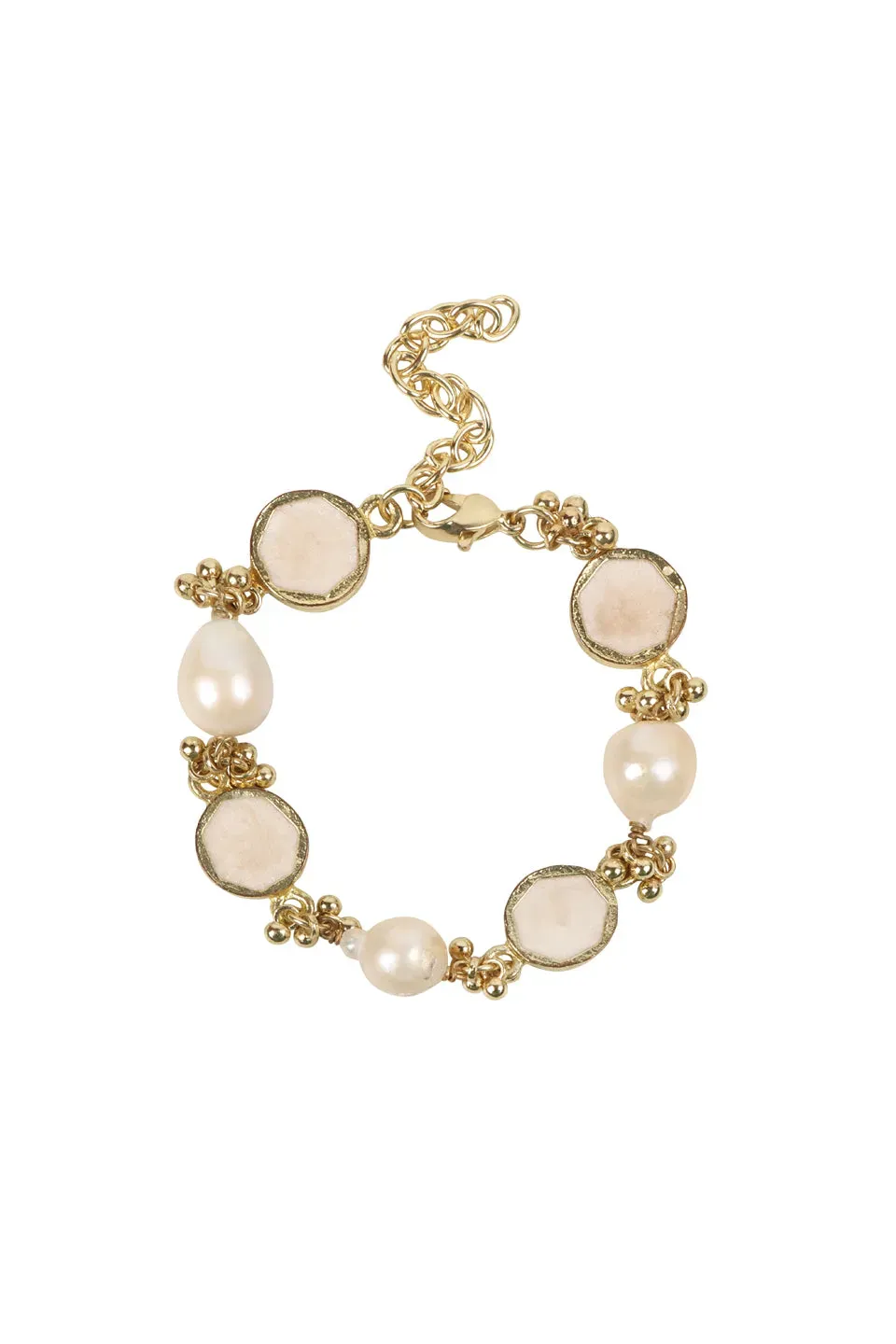 House of Tuhina Baisa Gold Shama bracciale oro