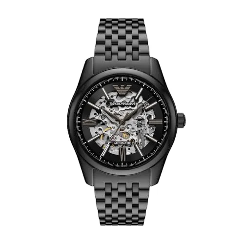 Emporio Armani AR60093 Orologio Automatico Uomo Nero 43mm