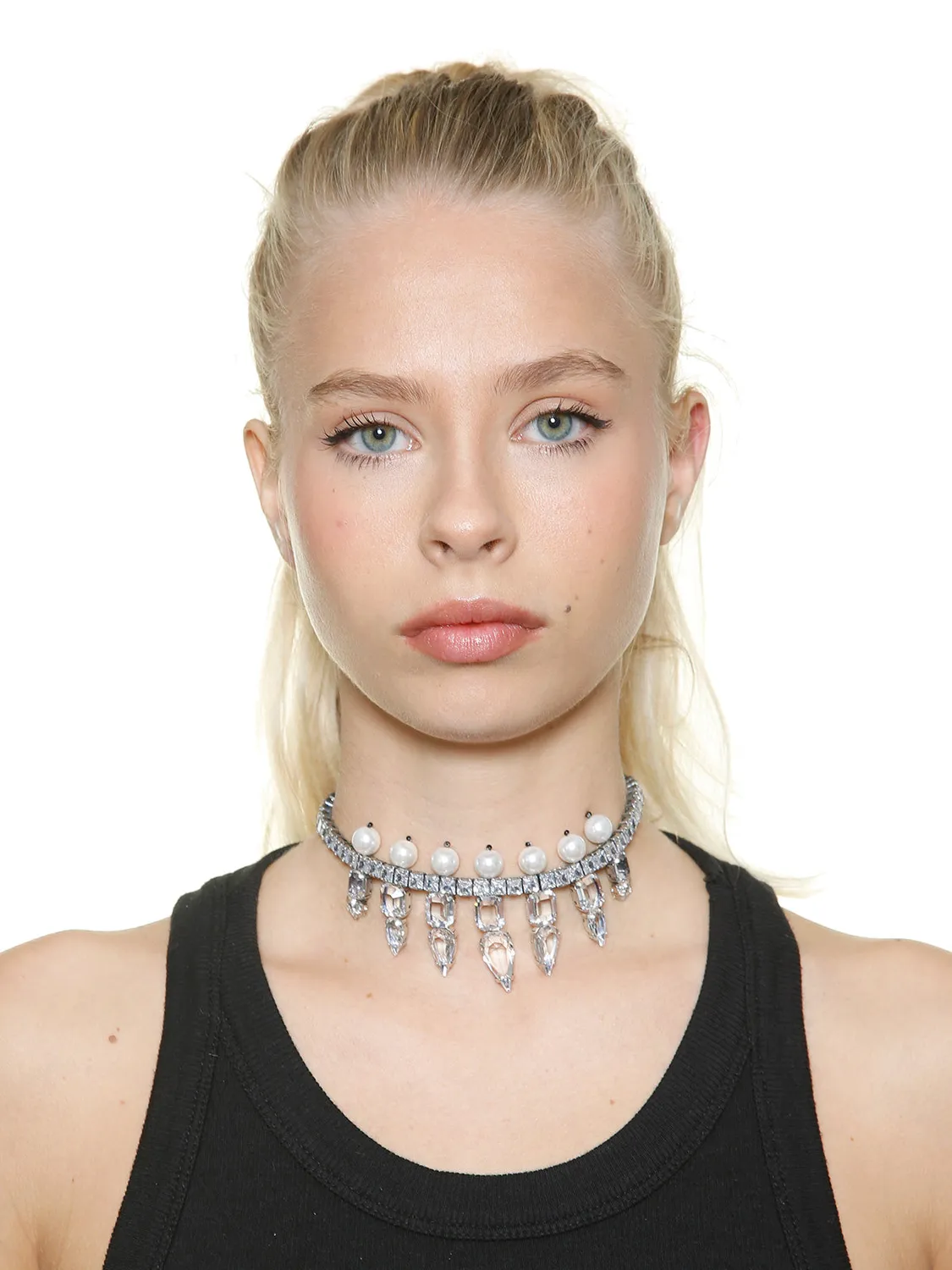 Rada Cristalli e Perle choker strass Cristallo