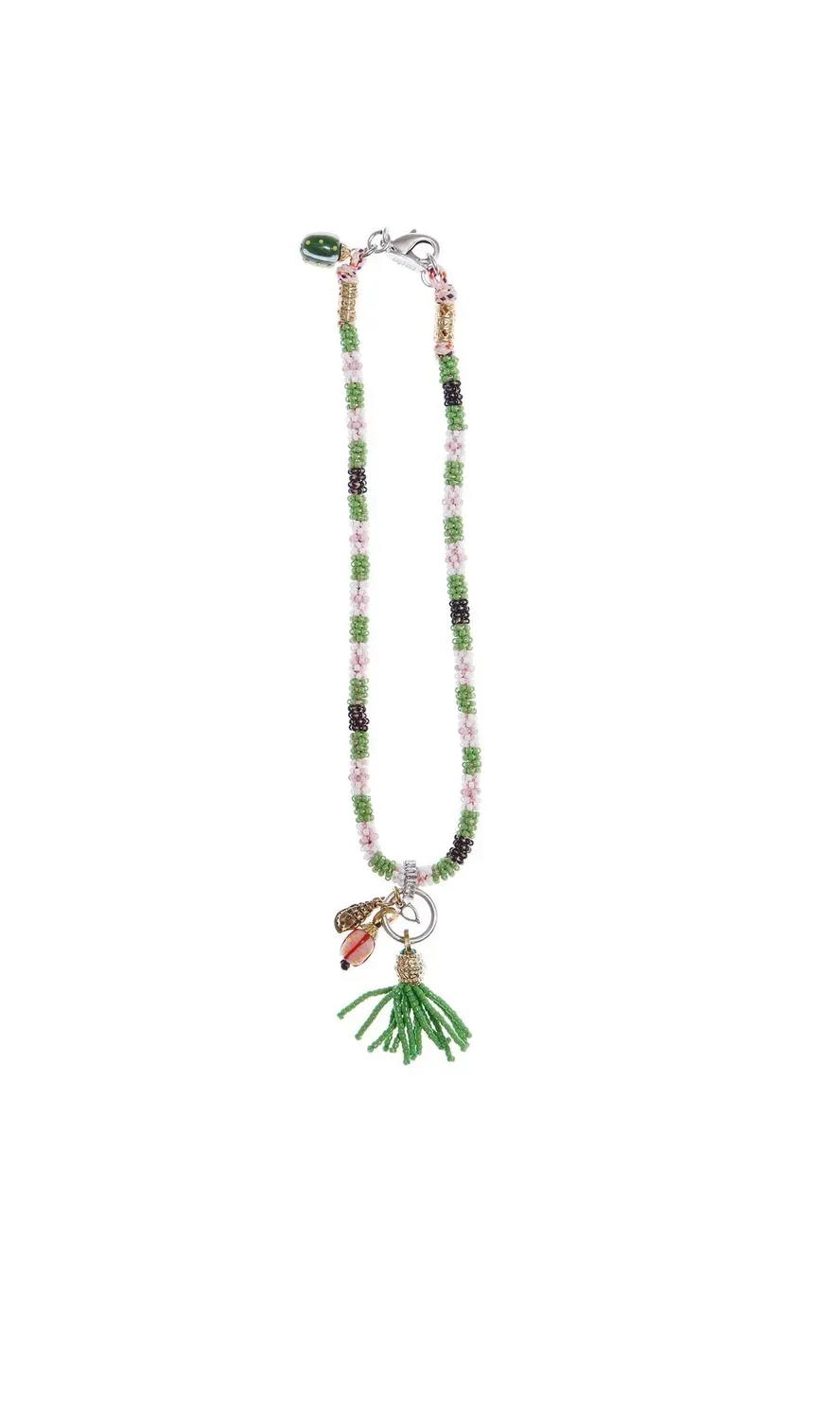 Rada Collana di Perline verde conchiglia