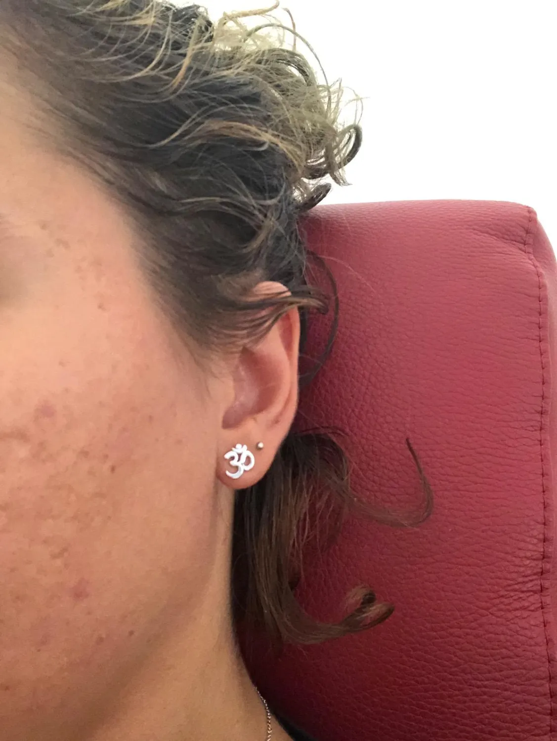 Diamond Treats Orecchini Om Oro Rosa Argento 925