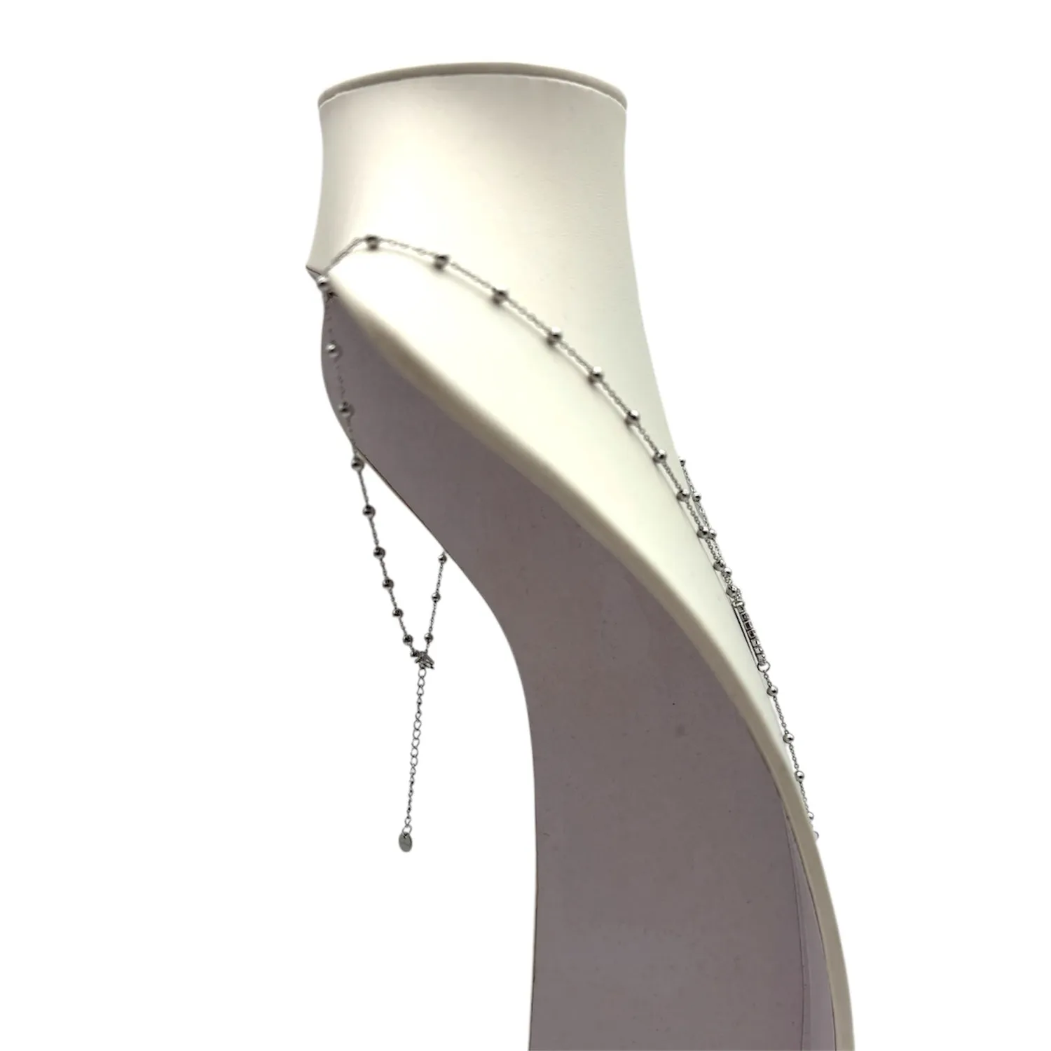 Ornamenta Collana Medaglia Miracolosa croce strass 50-55cm