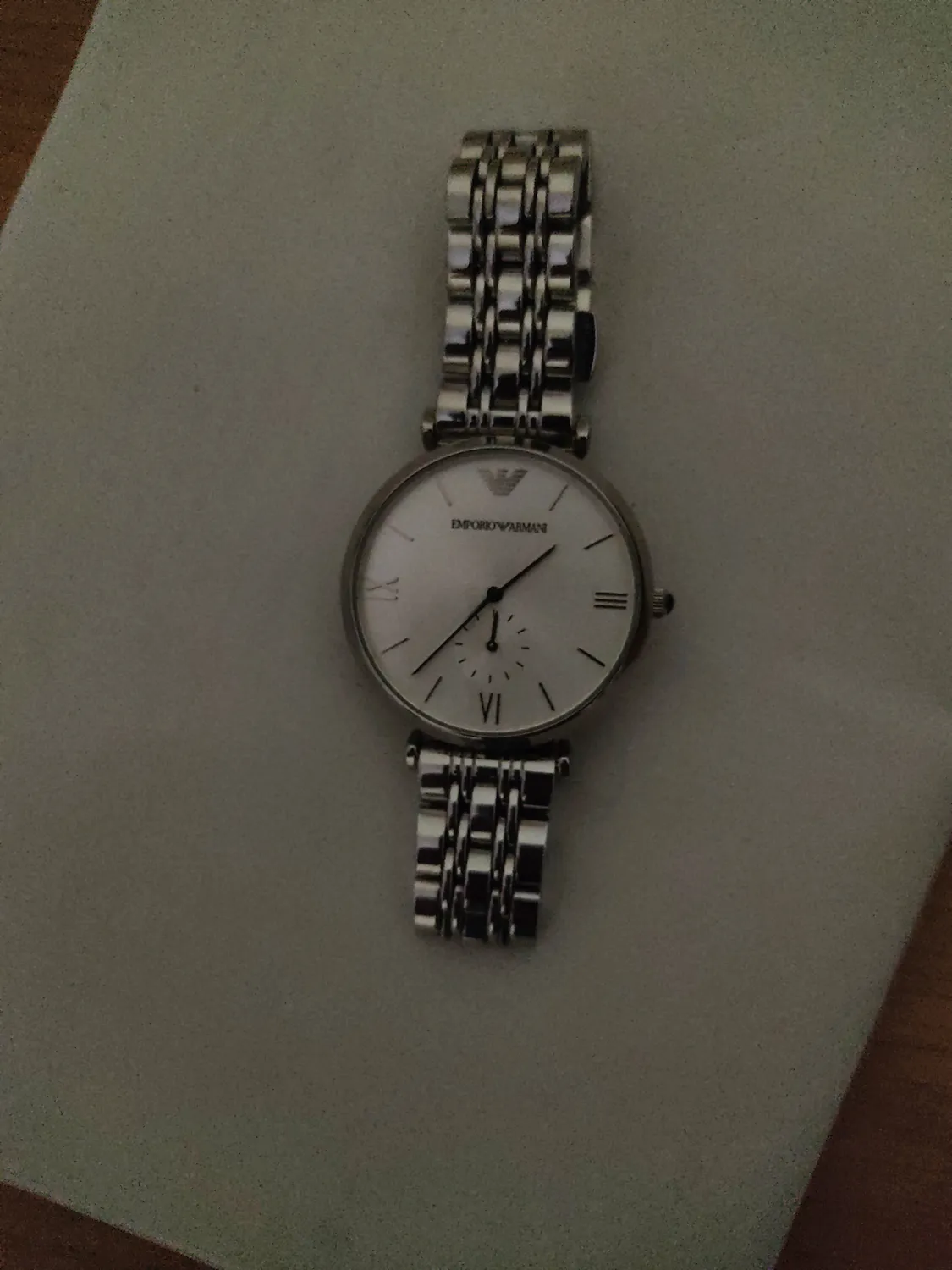 Emporio Armani Orologio Uomo Acciaio Elegante Classico