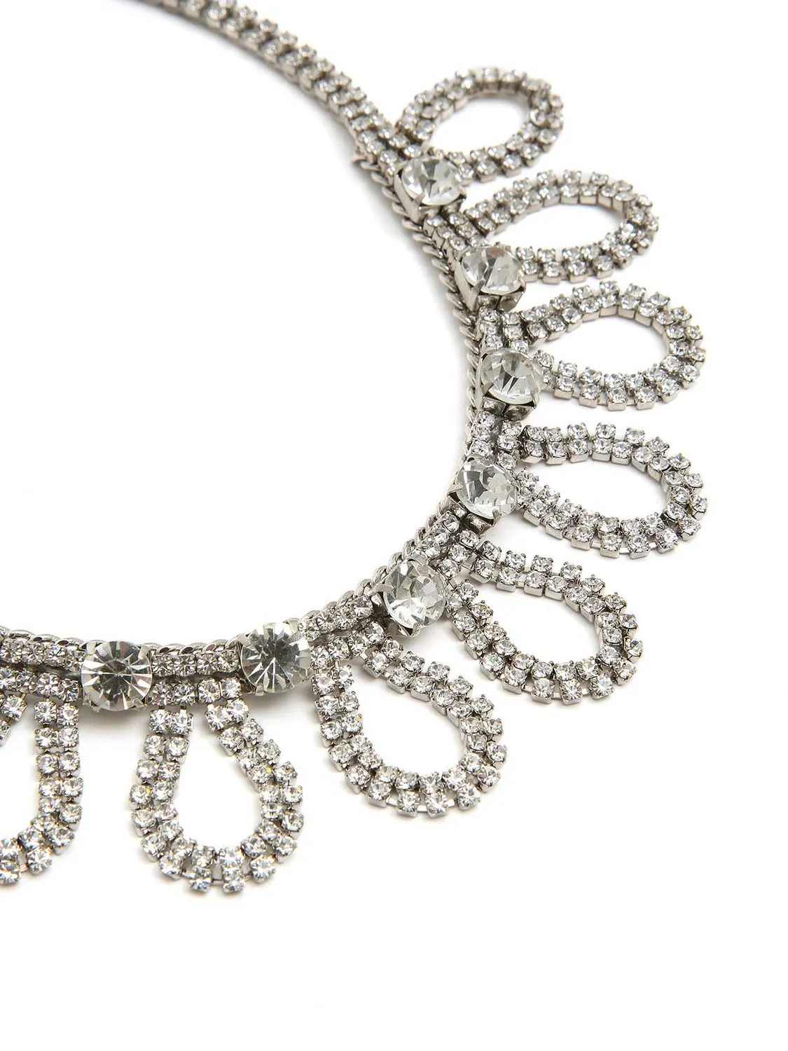 Rada Choker Strass collana cristallo doppia