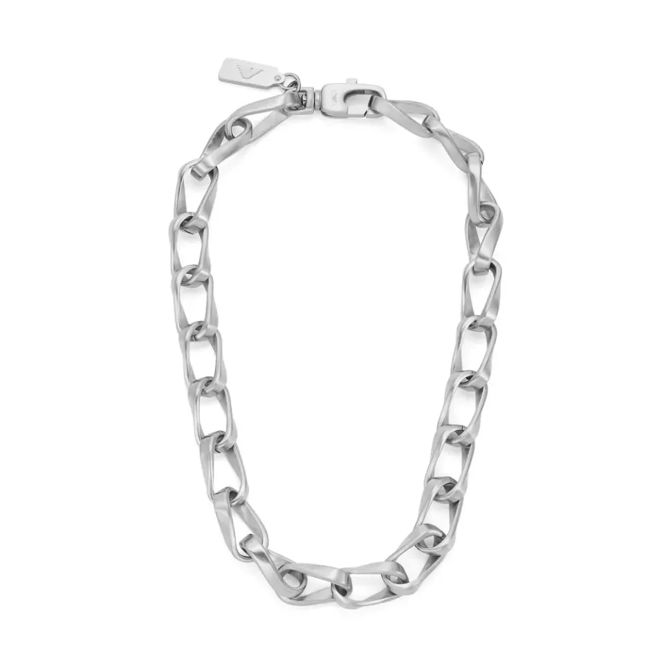 Emporio Armani EGS3301040 Collana Uomo Argento Catena