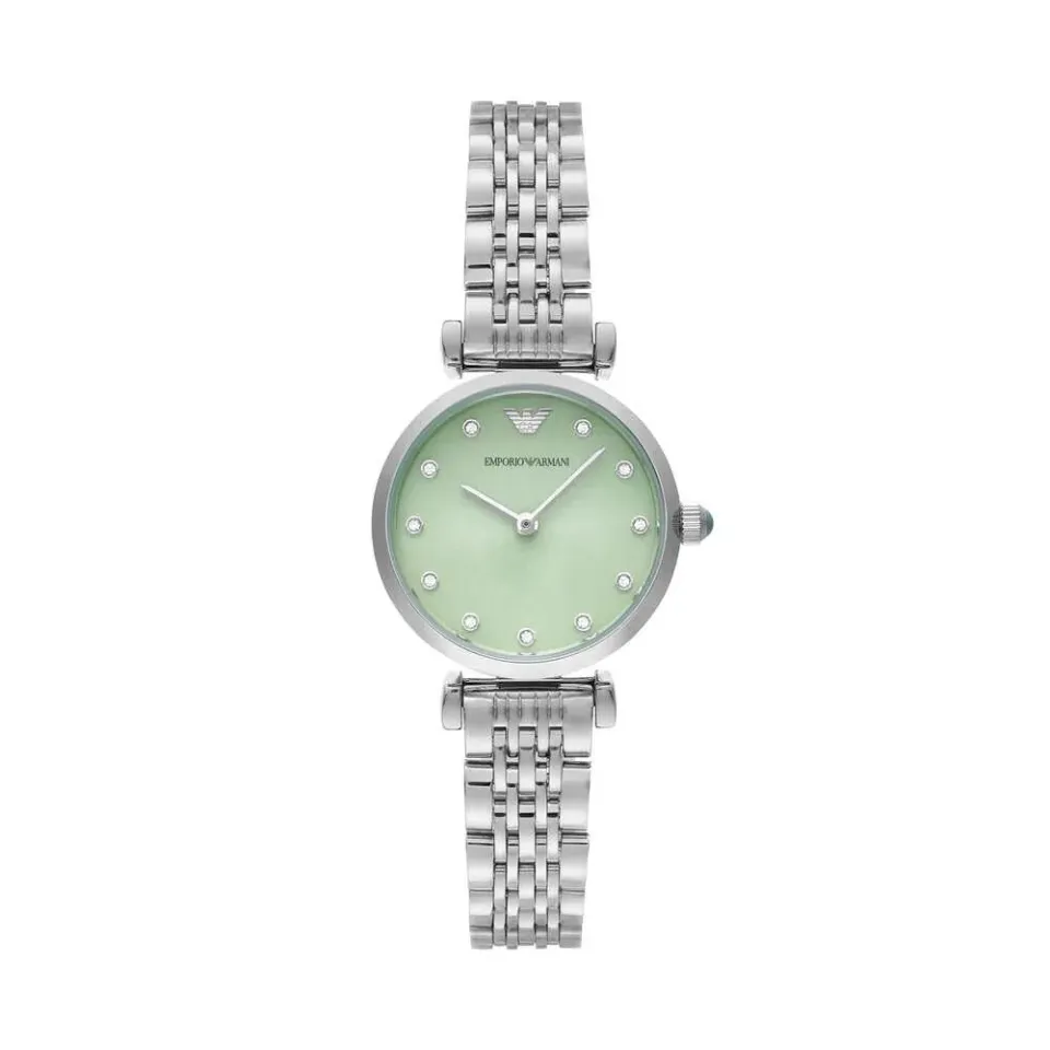 Emporio Armani Orologio Donna 28mm Verde Acciaio Quarzo
