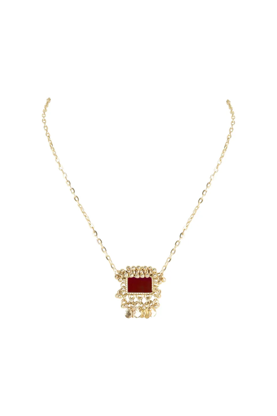 House of Tuhina Meera collana cordino etnica