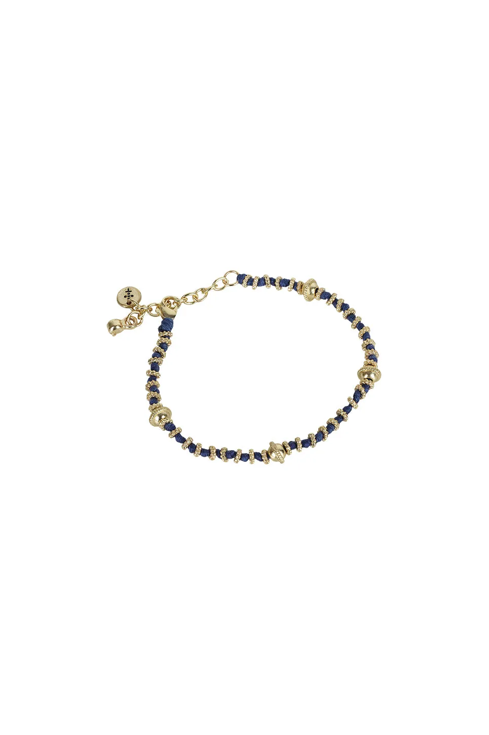 House of Tuhina Trajva Kanya bracciale lavanda Sun Gold