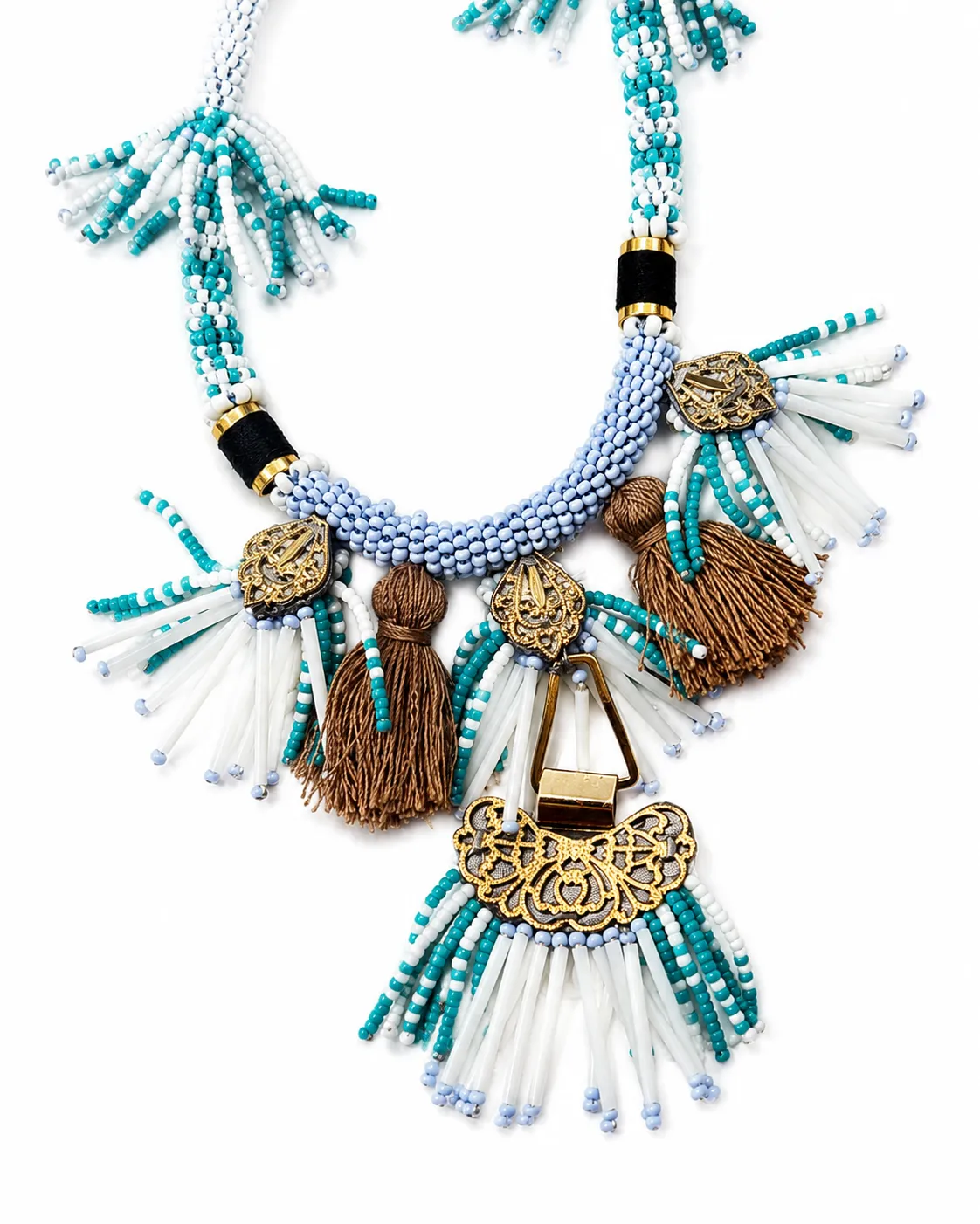 Rada Nomad Sky Collana Turchese Nappine Cotone