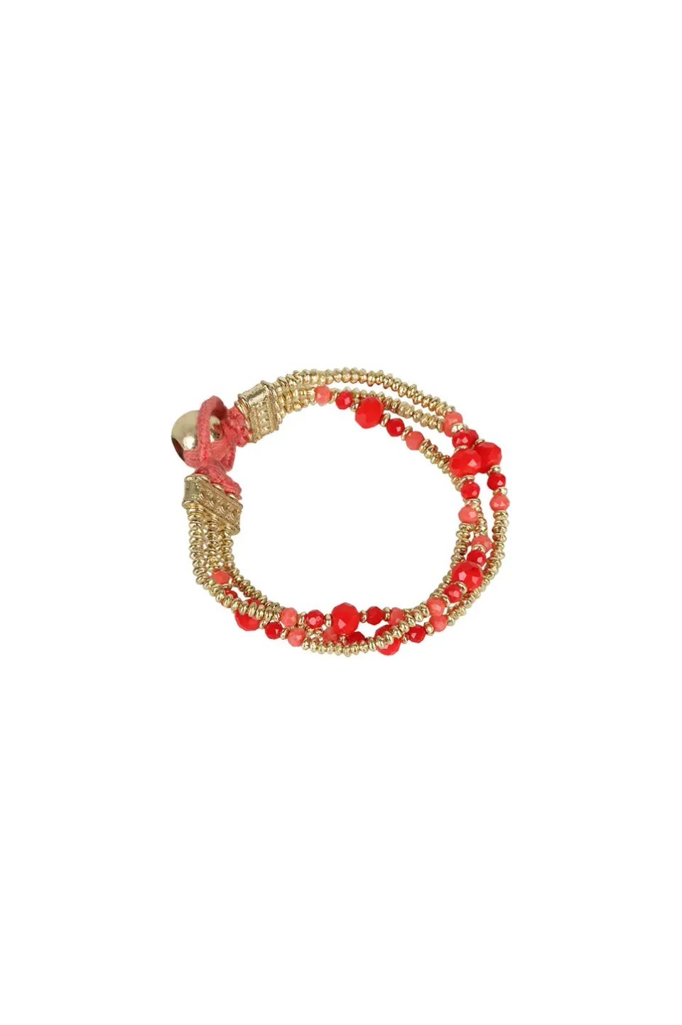 House of Tuhina Aahwini bracciale Sun Gold fatto a mano