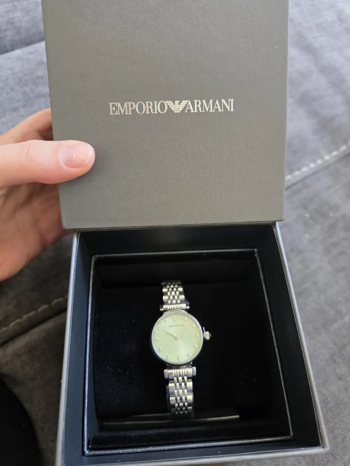 Emporio Armani Orologio Donna 28mm Verde Acciaio Quarzo