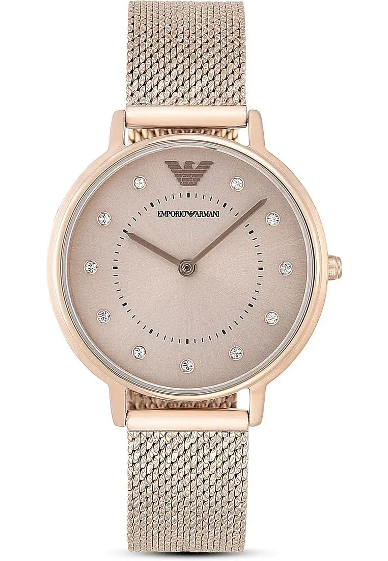 Emporio Armani Orologio Donna Oro Pallido Elegante
