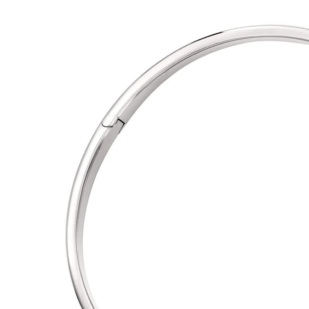 Emporio Armani EGS3255040 Collana Acciaio Argento rigida