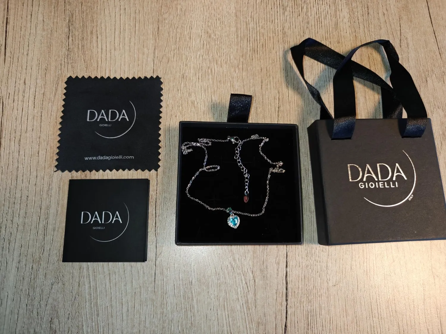 Dada Gioielli Collana Cuore 9mm Argento 925 Rosso Rubino