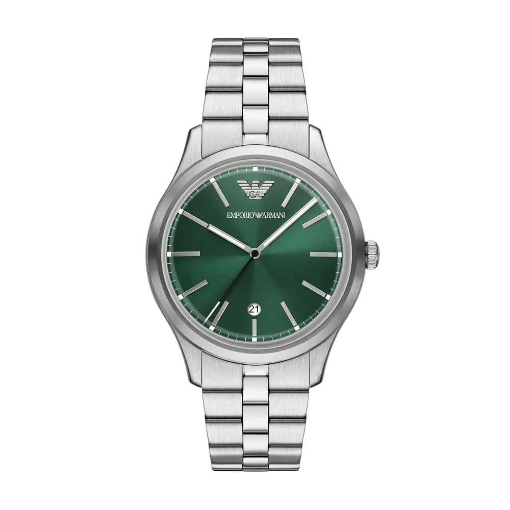 Emporio Armani Orologio Uomo Nero Grigio 41 mm Data