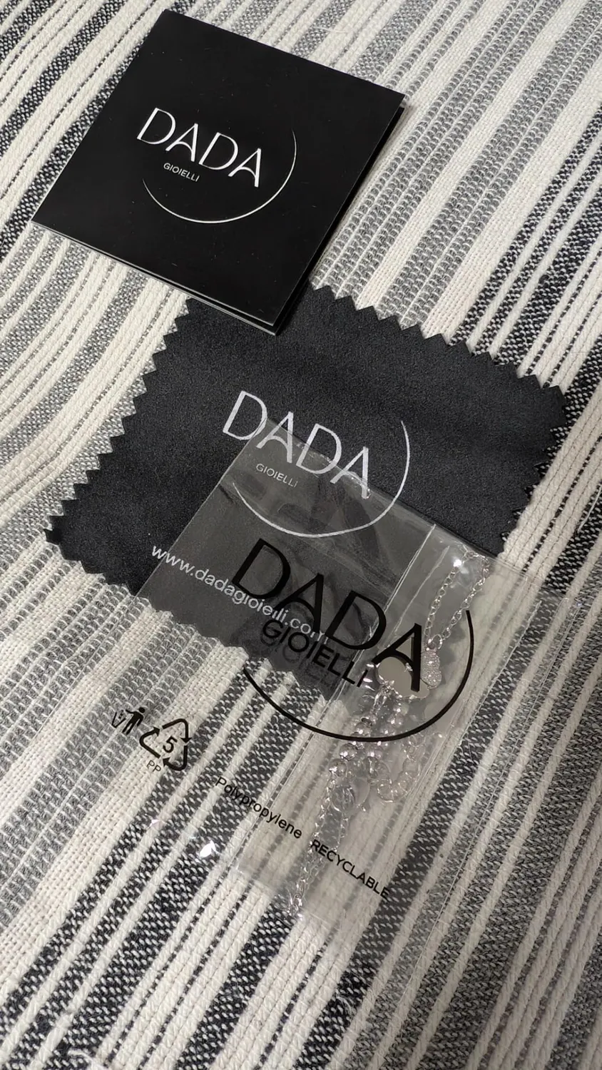 Dada Gioielli Portafortuna Bracciale Donna Quadrifoglio Zirconi