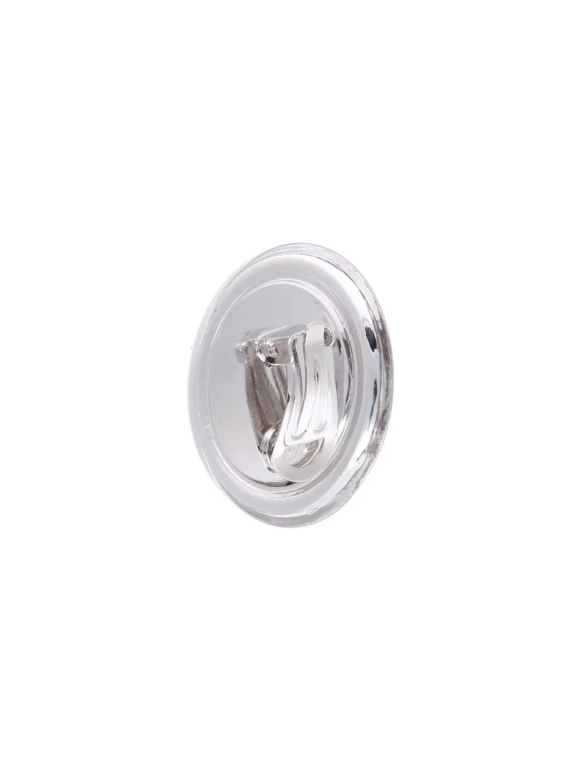 Rada Bottone orecchini strass Argento