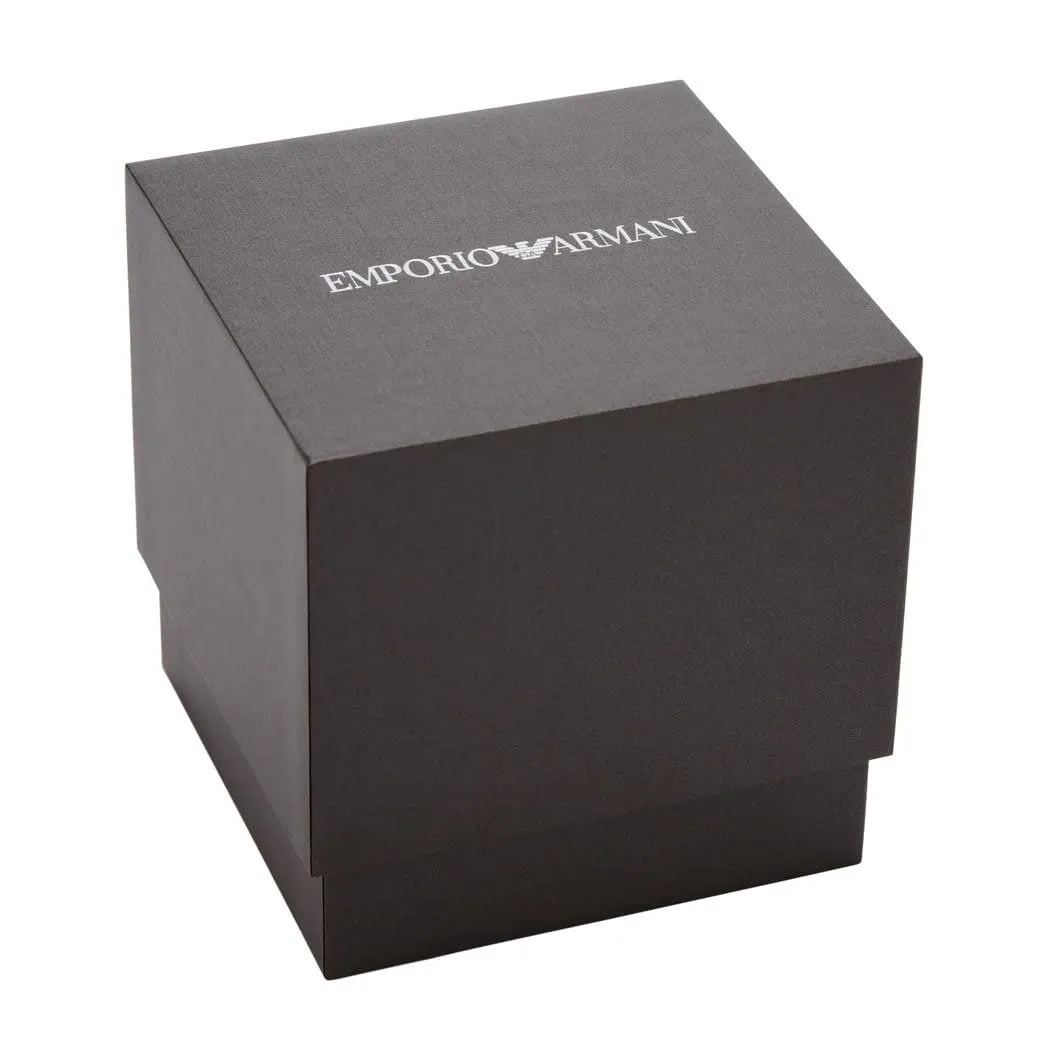 Emporio Armani orologio logo aquila stile metropolitano