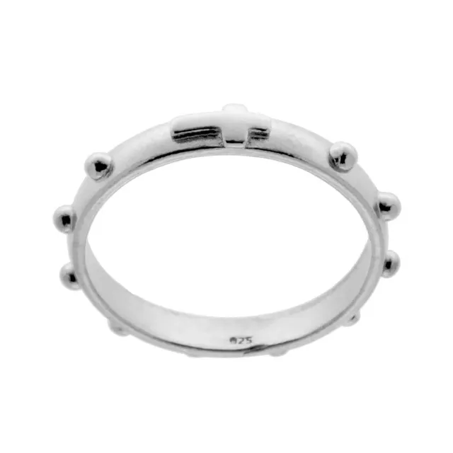 Ornamenta Fedina Rosario anello argento 925 rodiato