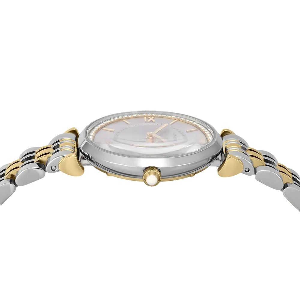Emporio Armani AR11702 Orologio Donna Acciaio Champagne 32 mm