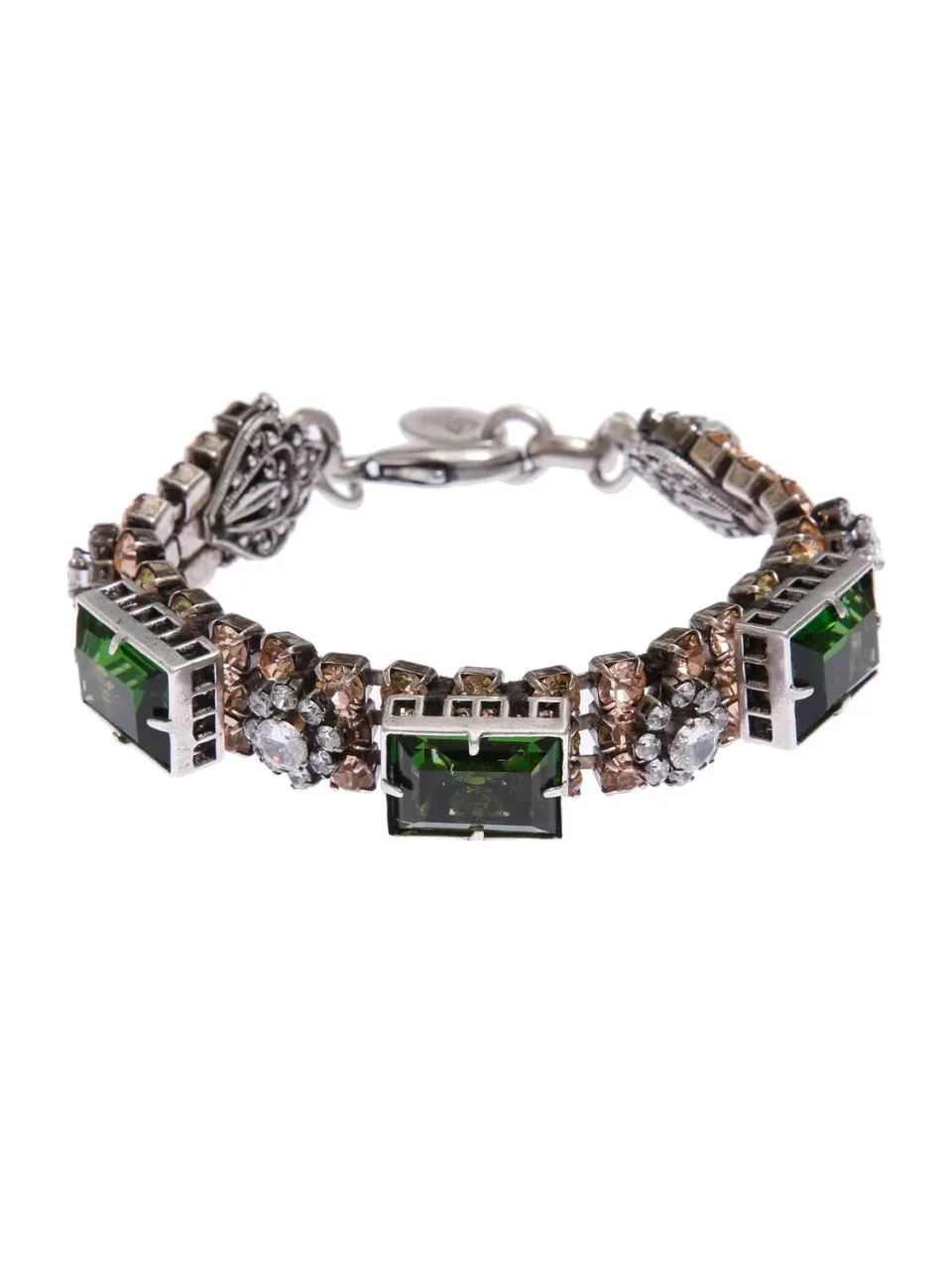 Rada Bracciale Gioiello Strass Pesca Viola