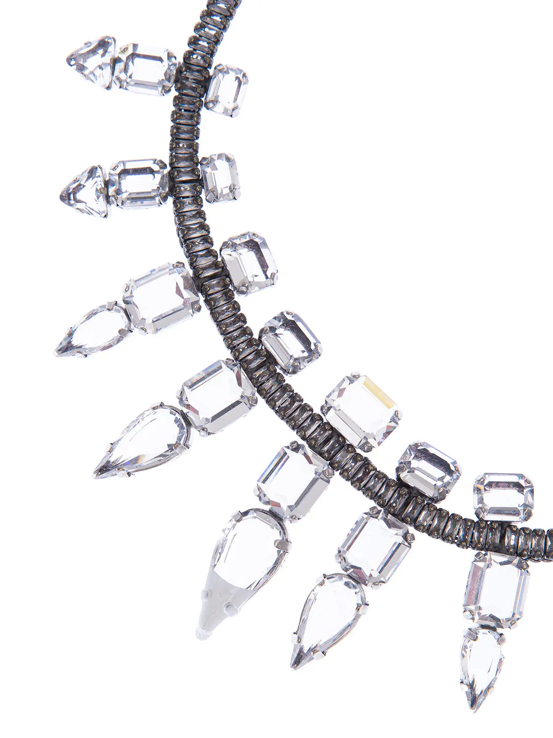 Rada Collana Pietre Cristallo Baguette Goccia