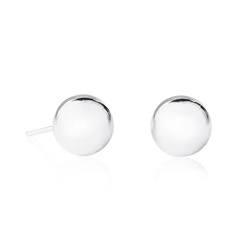 Diamond Treats Orecchini Sfera Argento 925 10mm Donna