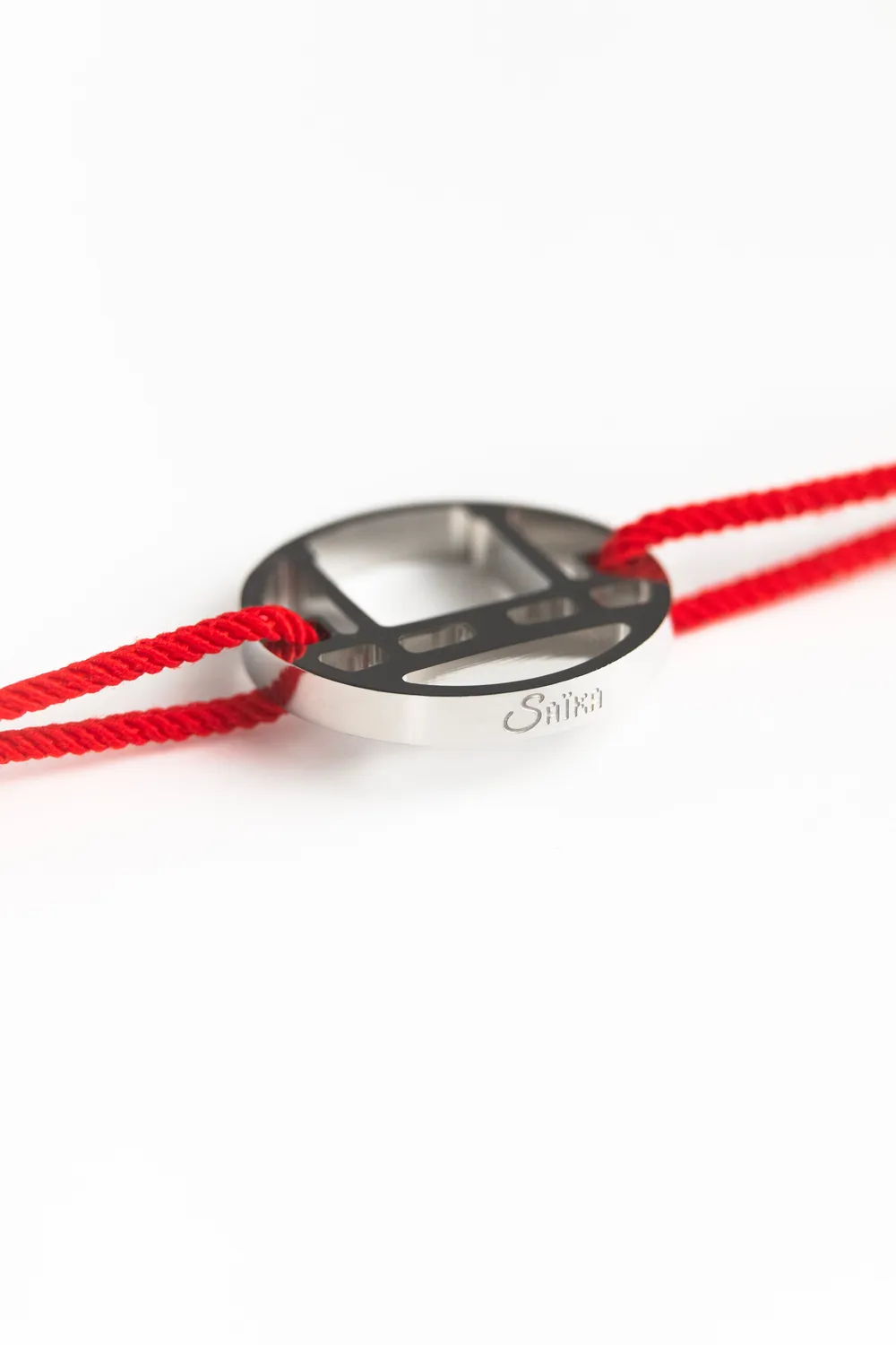 Saika Torii Steel bracciale nero in acciaio