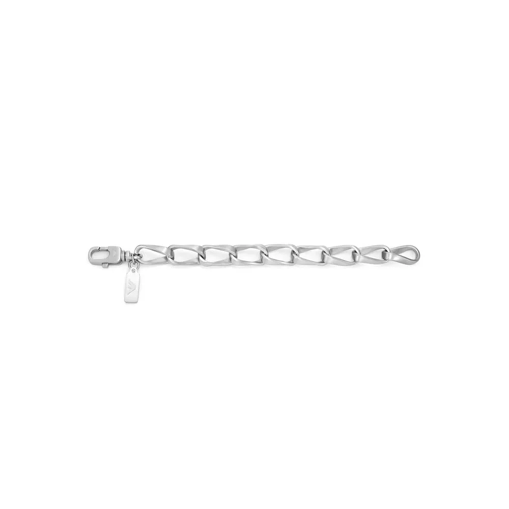 Emporio Armani EGS3302040 Bracciale Uomo Argento Catena