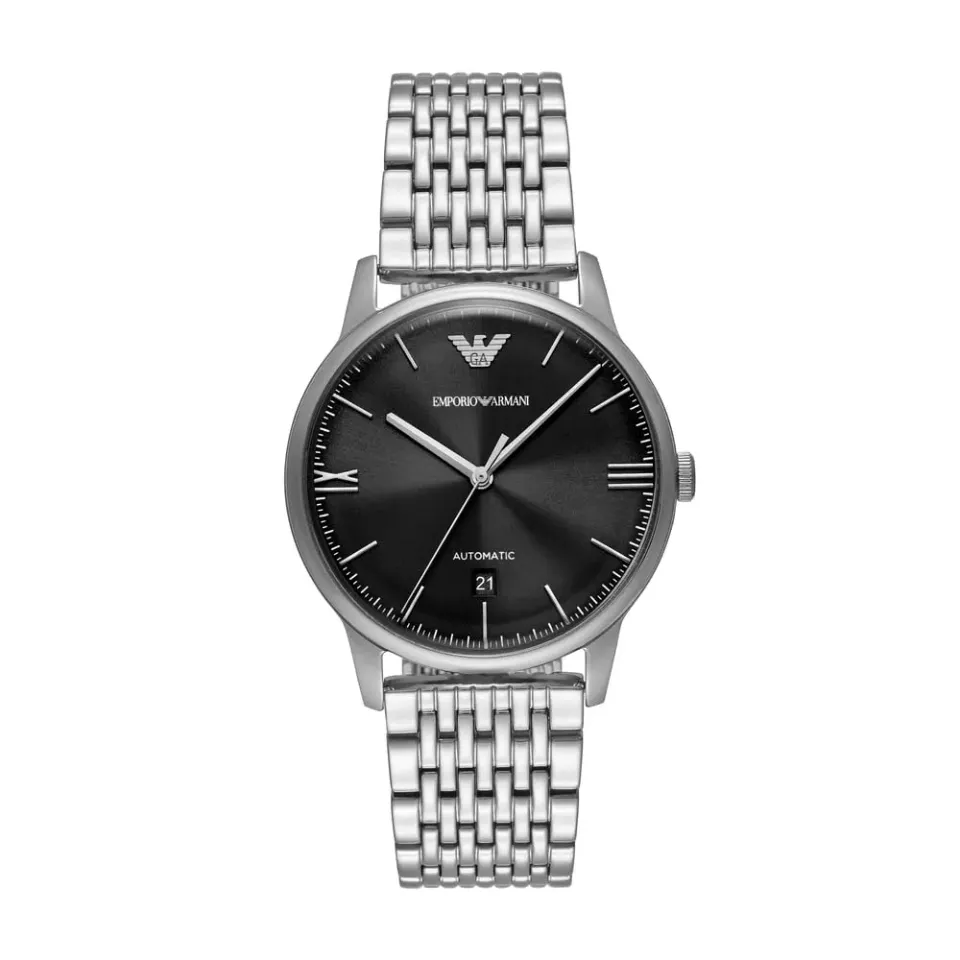 Emporio Armani automatico uomo grafite analogico