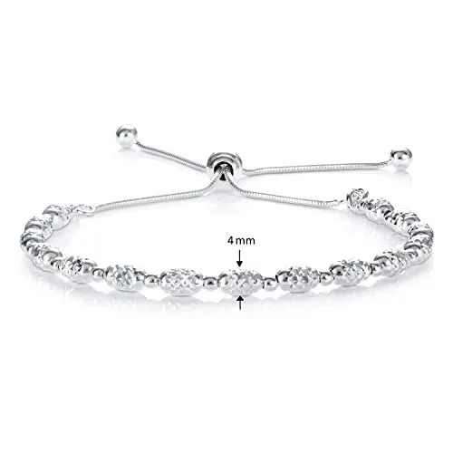 Diamond Treats Bracciale Donna Argento Taglio Diamante 925