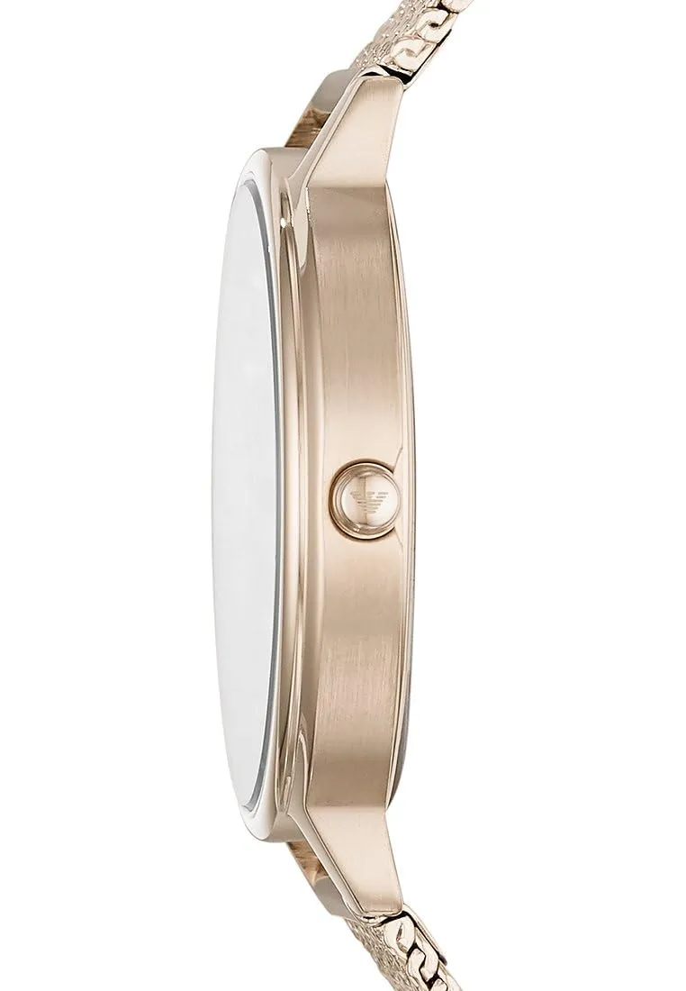 Emporio Armani Orologio Donna Oro Pallido Elegante
