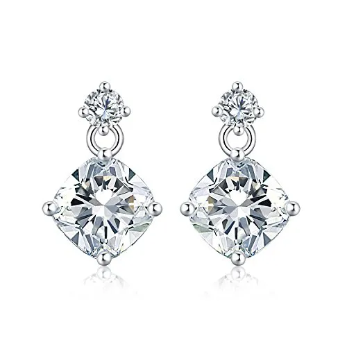 Diamond Treats Orecchini Pendenti Argento 925 Zirconi Bianchi