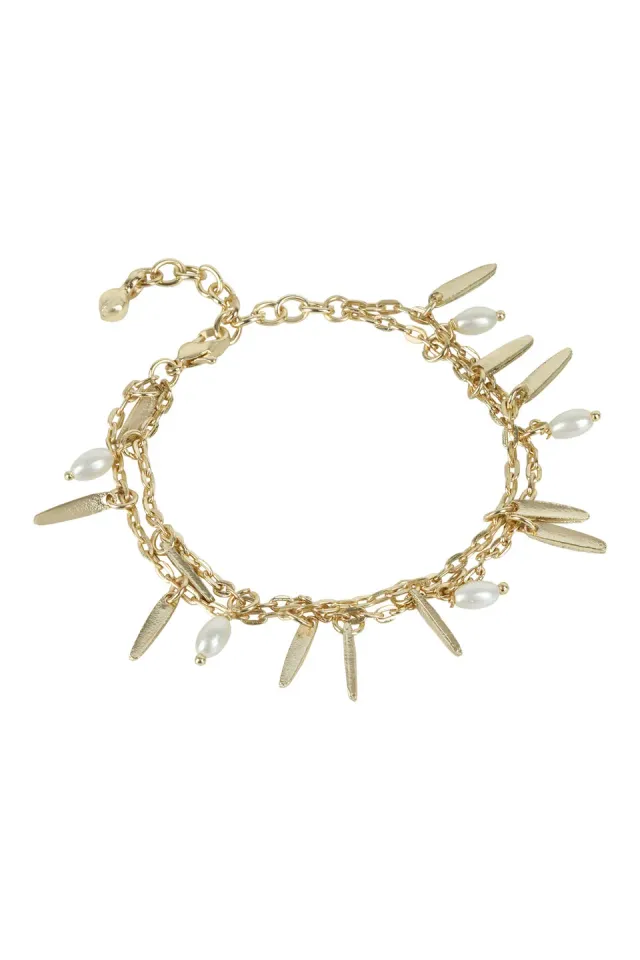 House of Tuhina Nayra bracciale Moon Gold fatto a mano