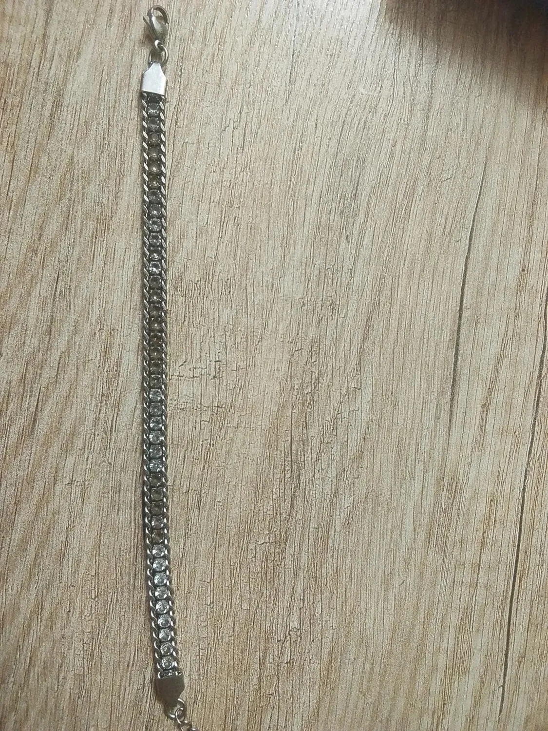 Dada Gioielli Tennis e Grumetta Bracciale Bianco zirconi bianchi