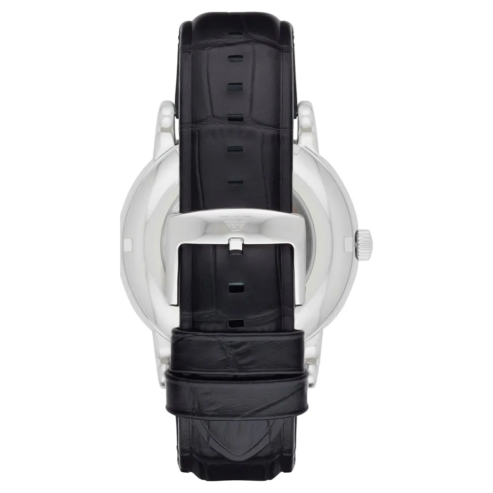 Emporio Armani AR1981 Orologio Uomo Automatico 43mm Pelle
