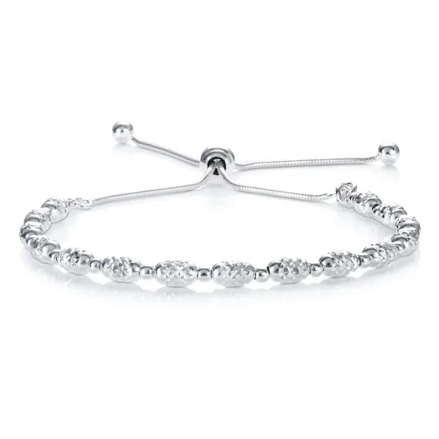 Diamond Treats Bracciale Donna Argento Taglio Diamante 925