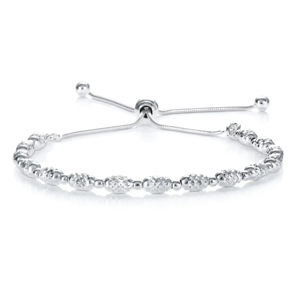 Diamond Treats Bracciale Donna Argento Taglio Diamante 925
