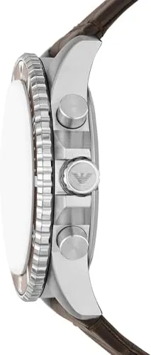 Emporio Armani AR11486 Orologio Uomo 43mm Pelle Cronografo