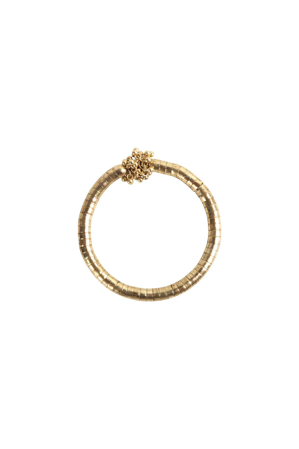 House of Tuhina Vasuki Bracciale Rigido Oro Fatto a Mano