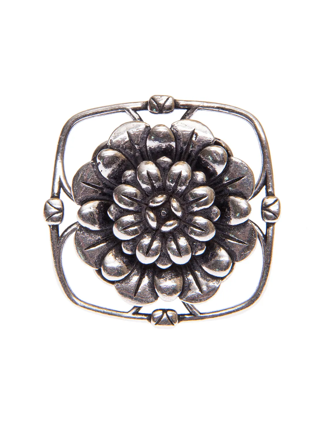 Rada Fiore anello maxi oro antico