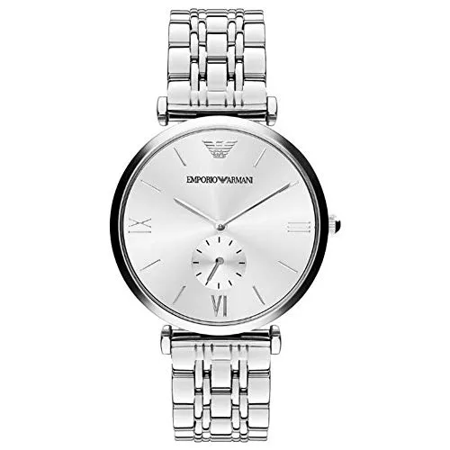 Emporio Armani Orologio Uomo Acciaio Elegante Classico