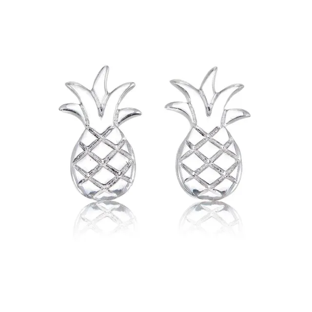 Diamond Treats Ananas Orecchini Argento 925 Color Argento