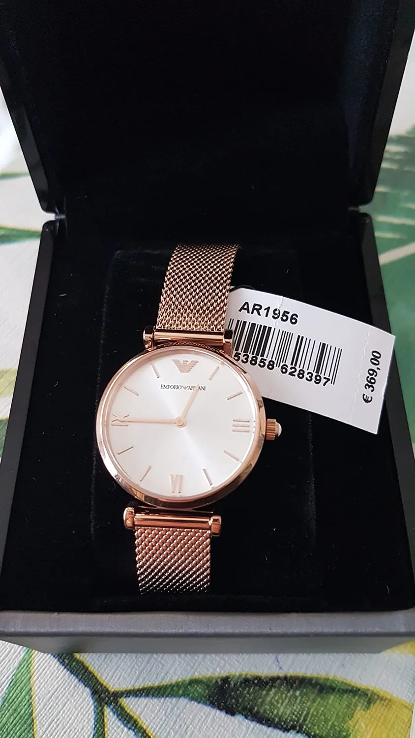 Emporio Armani Orologio Donna Oro Pallido Elegante