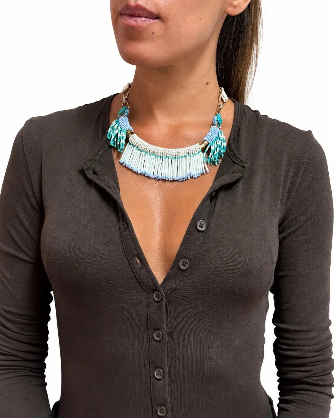 Rada Collana Tulum Breeze turchese perline