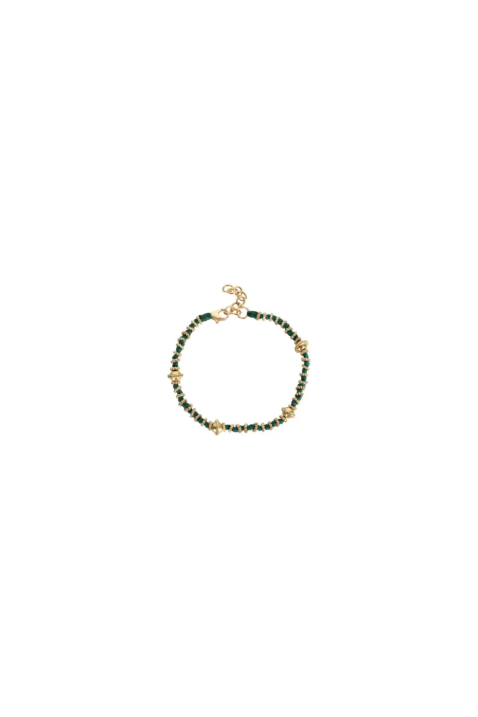 House of Tuhina Trajva Kanya bracciale lavanda Sun Gold